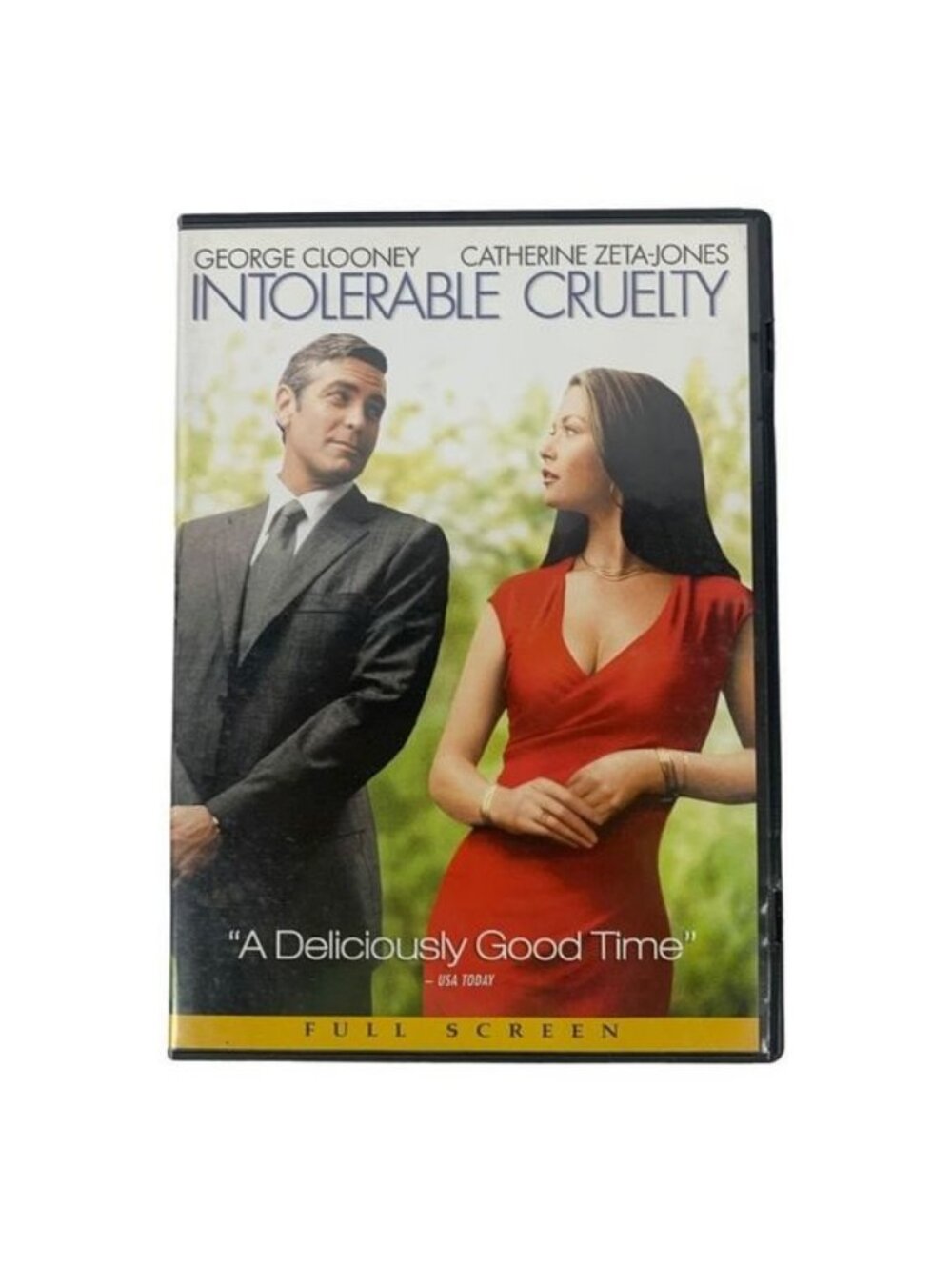 Intolerable Cruelty Full Screen DVD George Clooney Catherine Zeta-Jones
